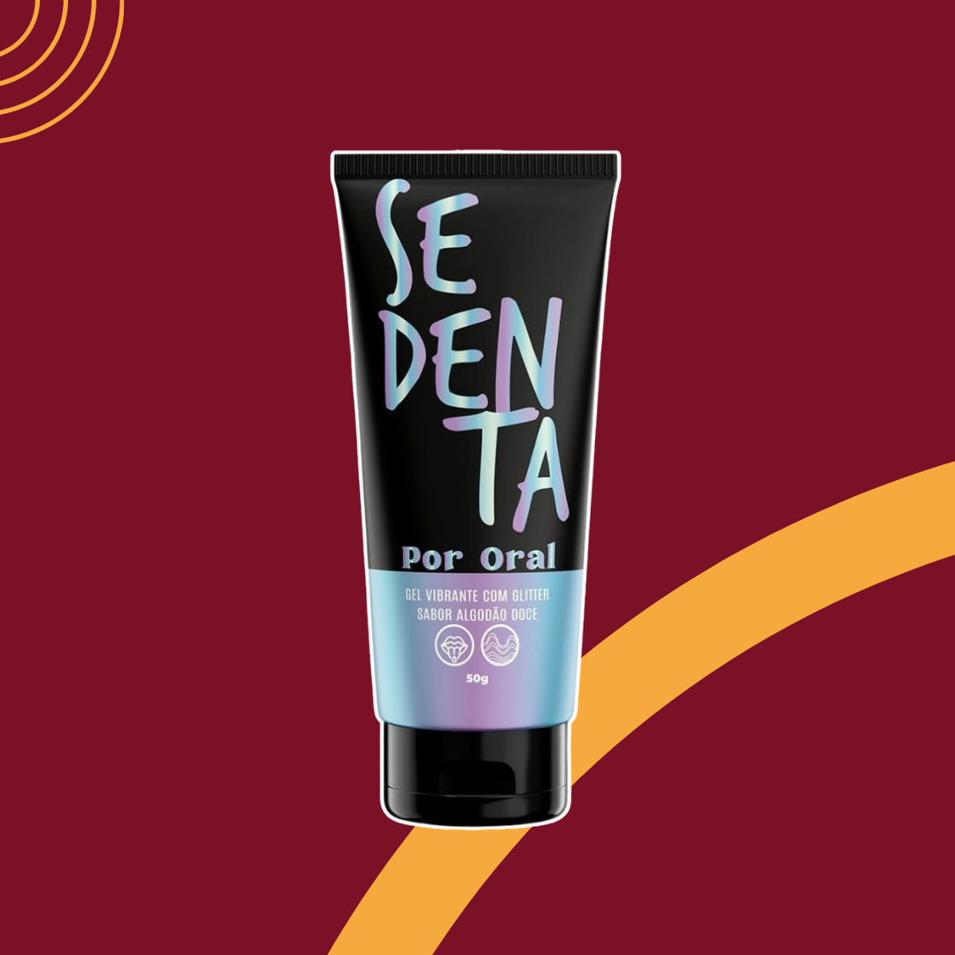 Gel Comestível Sedenta Por Oral Algodão Doce 50g