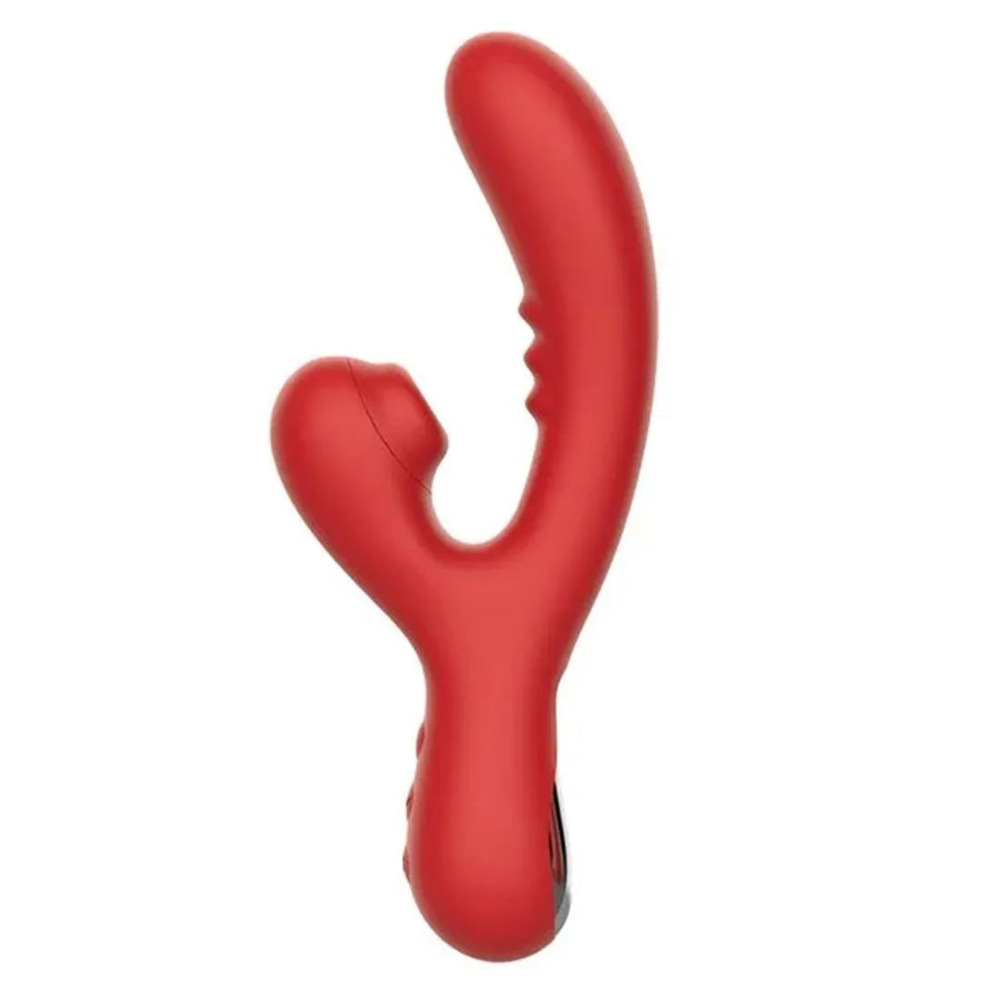 Oasis Vibrador Ponto G com Estimulador Clitoriano e 10 Modos de Vibração Linha Luxury