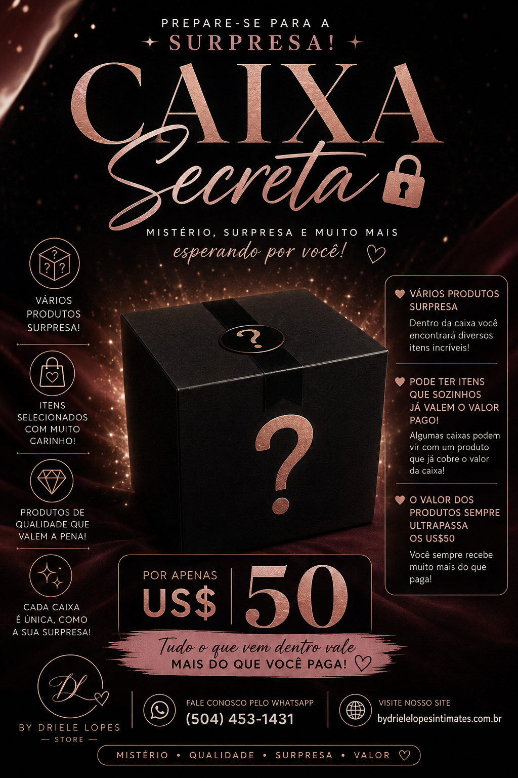 CAIXA SECRETA