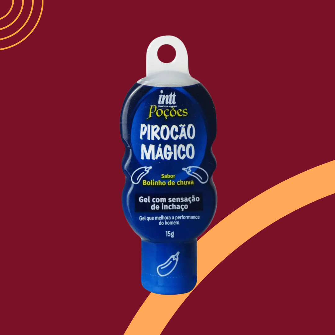 Pirocão Mágico Gel com Sensação de Inchaço 15g Linha Poções Intt