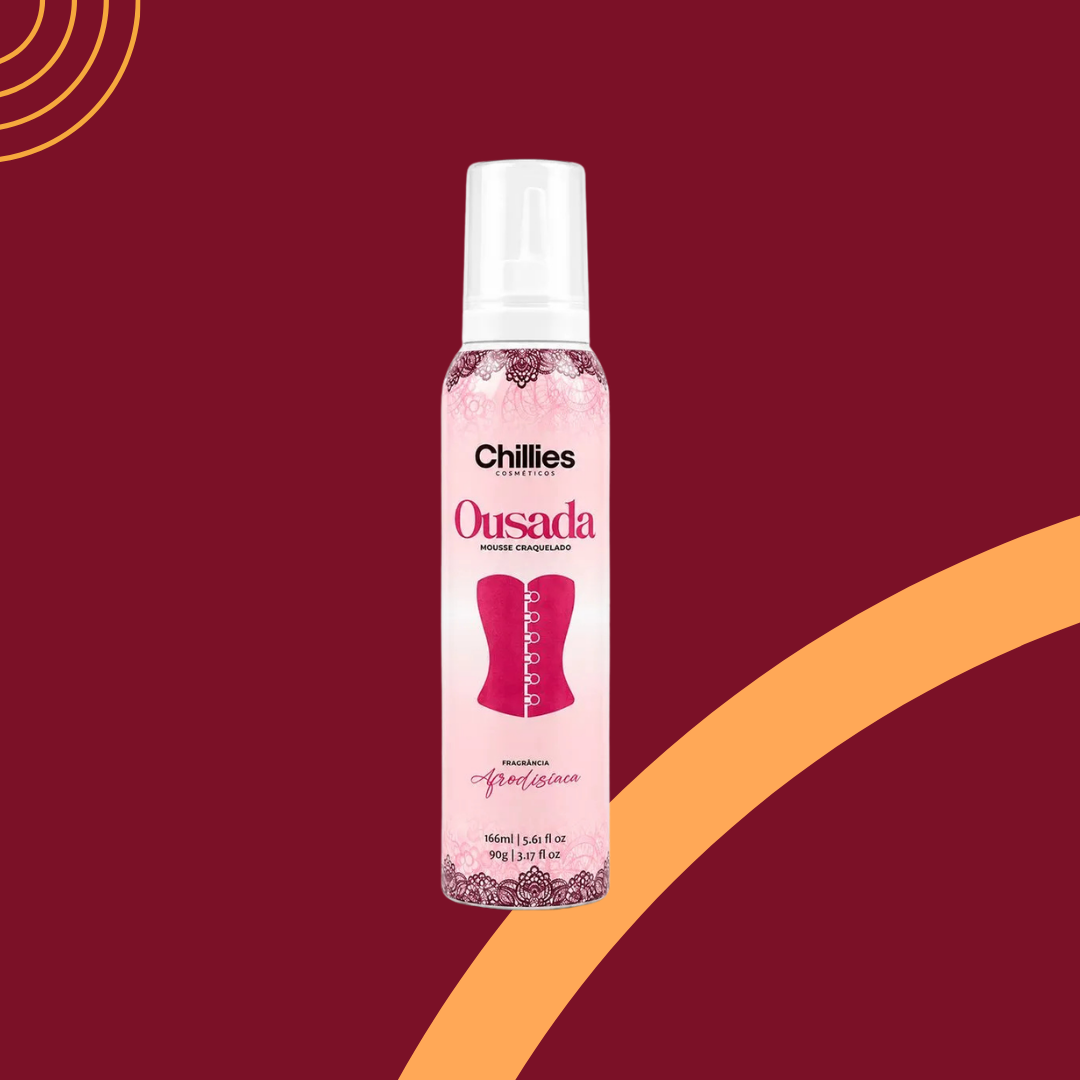 Mousse Craquelado Ousada Hidratante Corporal 166ml Chillies