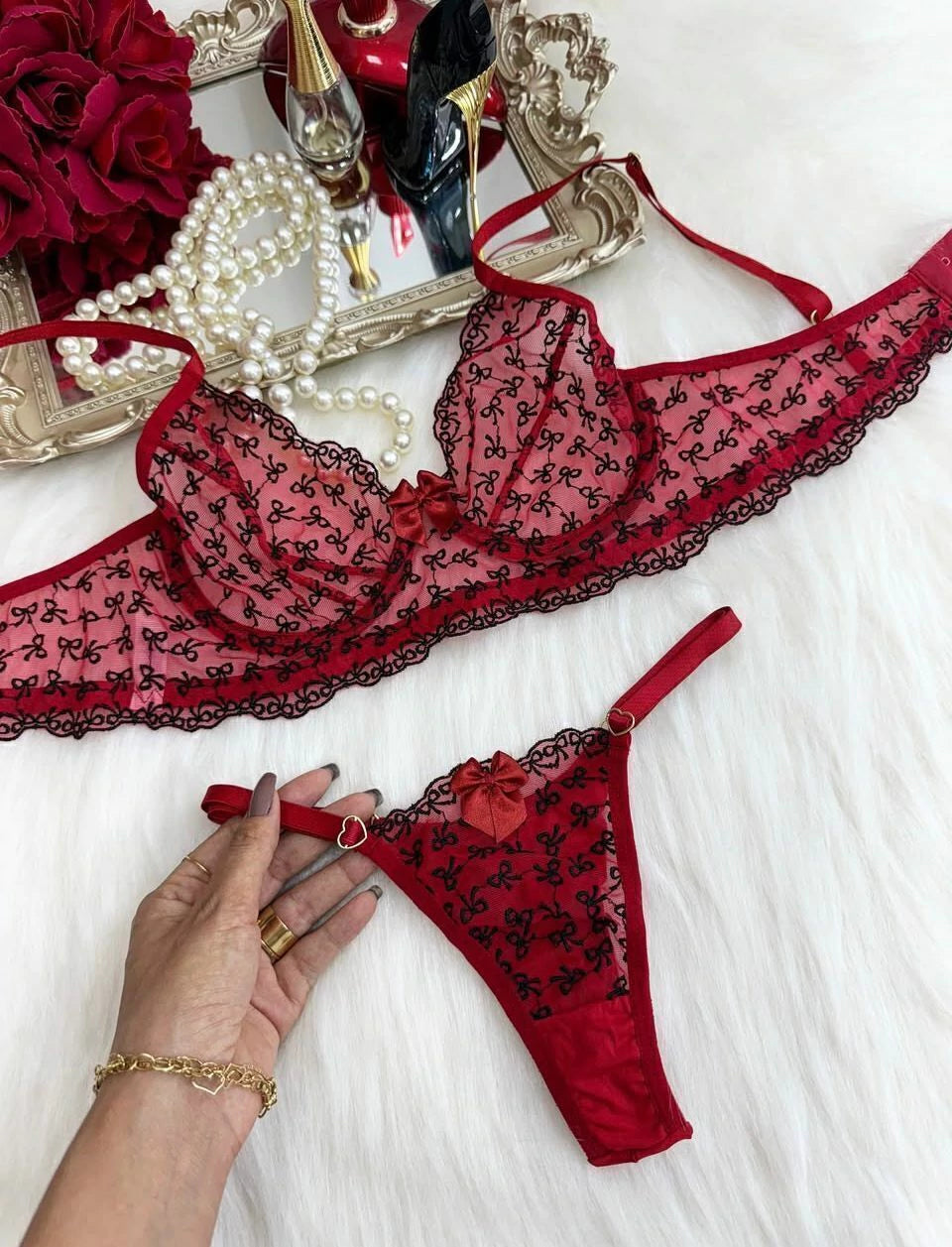 Conjunto Laço de Amor