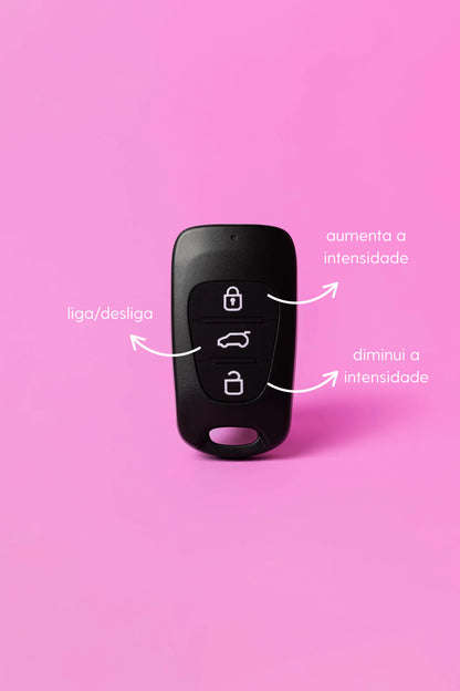 Cherry Calcinha Vibratória com Controle de Carro e App