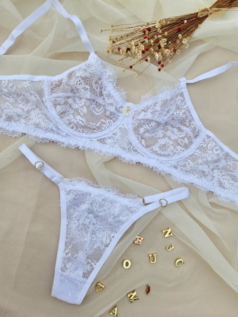 CONJUNTO ECLIPSE RENDA PERSONALIZAVEL (NÃO ACOMPANHA LETRAS)
