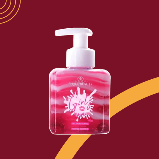 Hidratante Girl Gel Aromatizante Beijável Para Virilha 180g