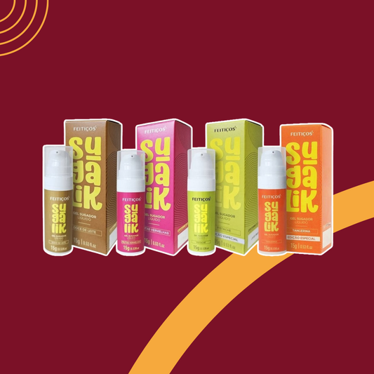 Sugador Liquido Excitante Unissex Beijável Sugalik 15g