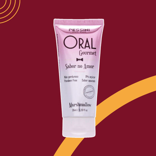 Gel Comestível Oral Gourmet Marshmallow 35ml
