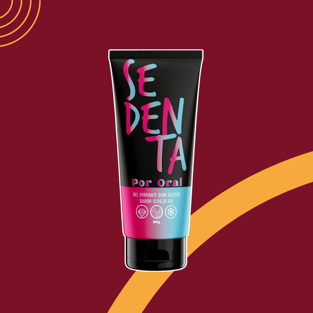 Gel Comestível Sedenta Por Oral Cereja Ice 50g