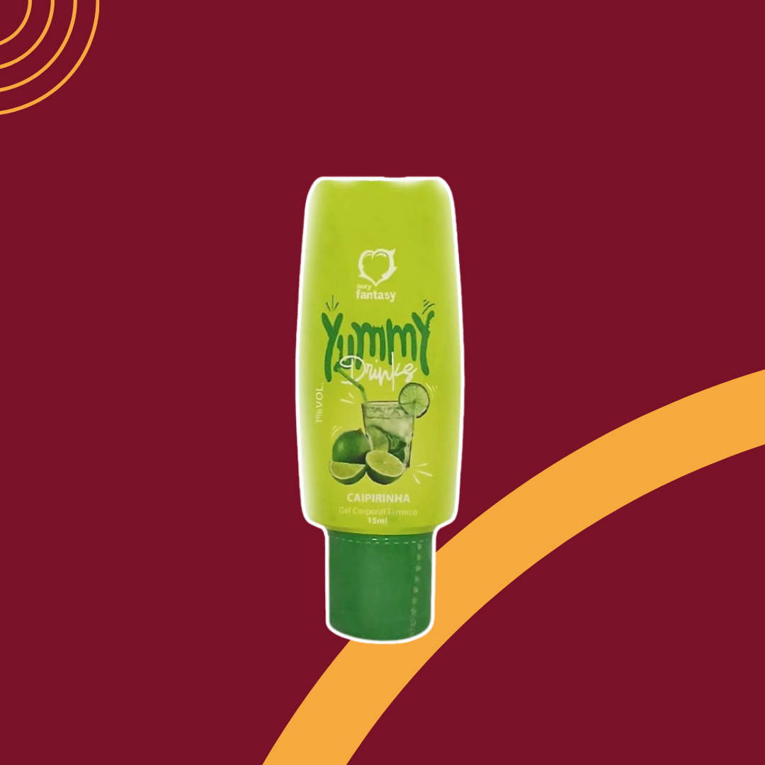 Gel Comestível Yummy Térmico para Oral 15ml