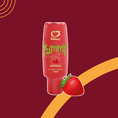 Gel Comestível Yummy Térmico para Oral 15ml