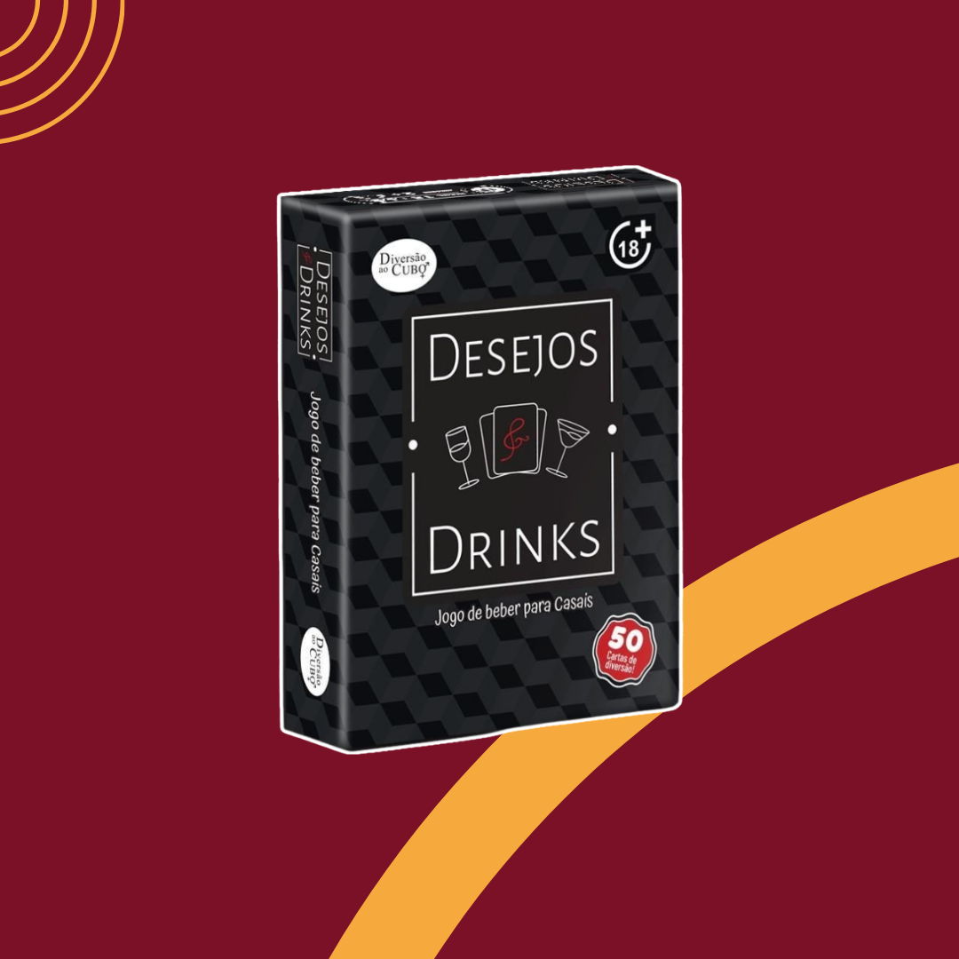 Jogo Sensual para Casal Desejos e Drinks