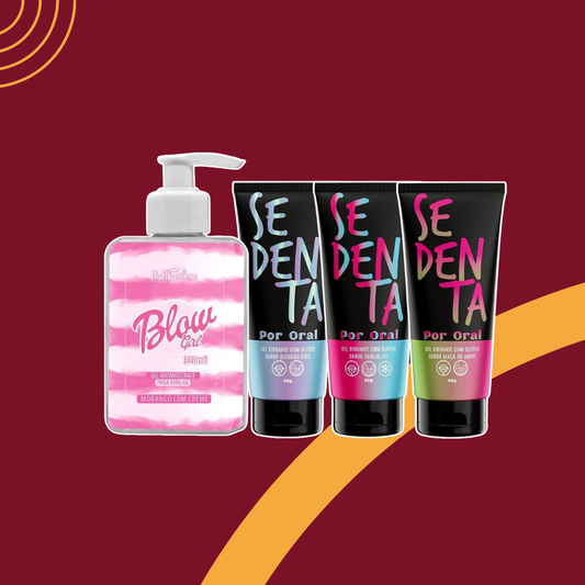 Kit Blow mais 3 Sedentas por Oral
