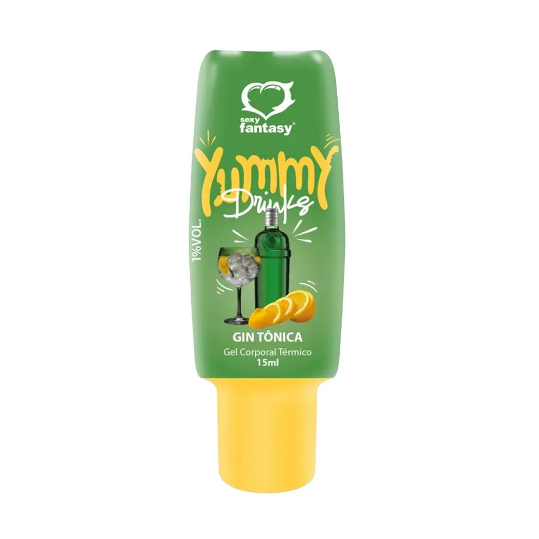 Gel Comestível Yummy Térmico para Oral 15ml