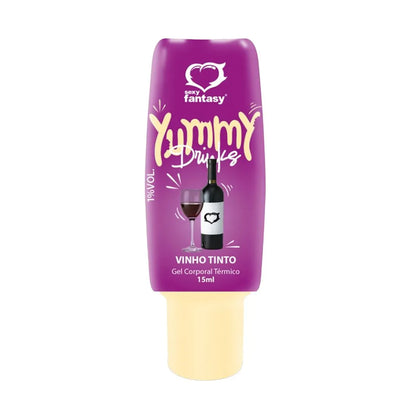 Gel Comestível Yummy Térmico para Oral 15ml