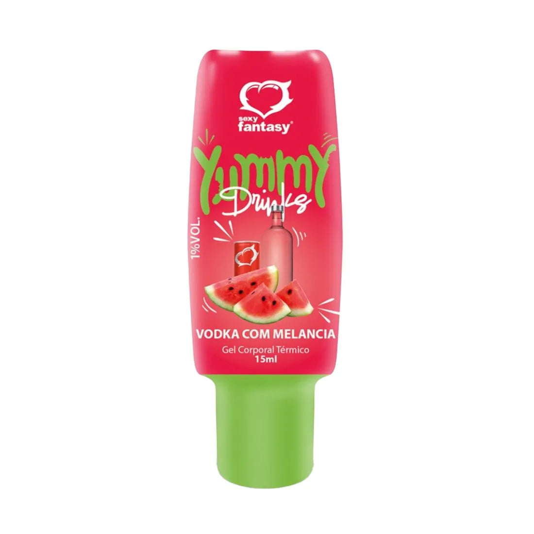 Gel Comestível Yummy Térmico para Oral 15ml