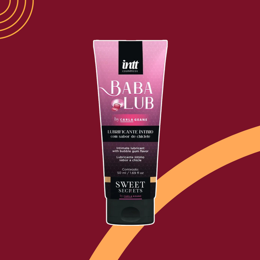 Lubrificante Íntimo Beijável Chiclete Baba Lub 50g