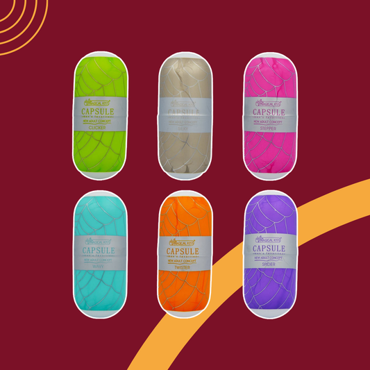 Masturbador Masculino Egg Cápsule Vazado