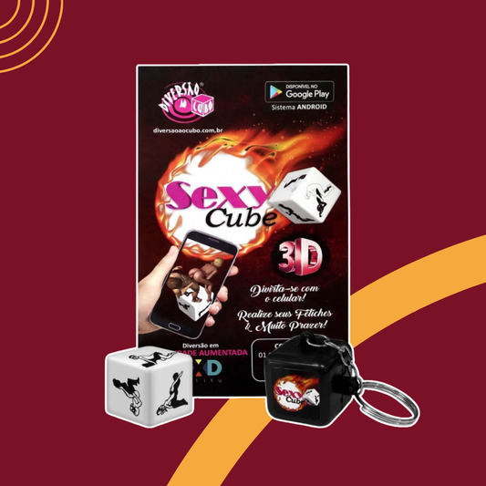 Dado Erótico Sexy Cube 3D