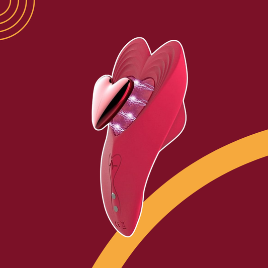 Vibrador de Calcinha Coração Controle por App