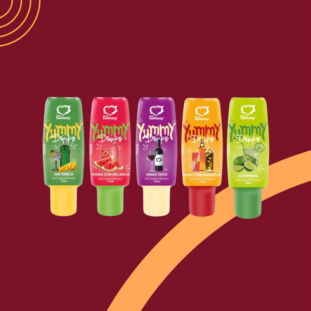 Gel Comestível Yummy Térmico para Oral 15ml