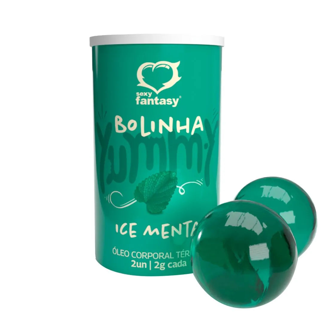 Bolinha Yummy Beijável 2 Cápsulas