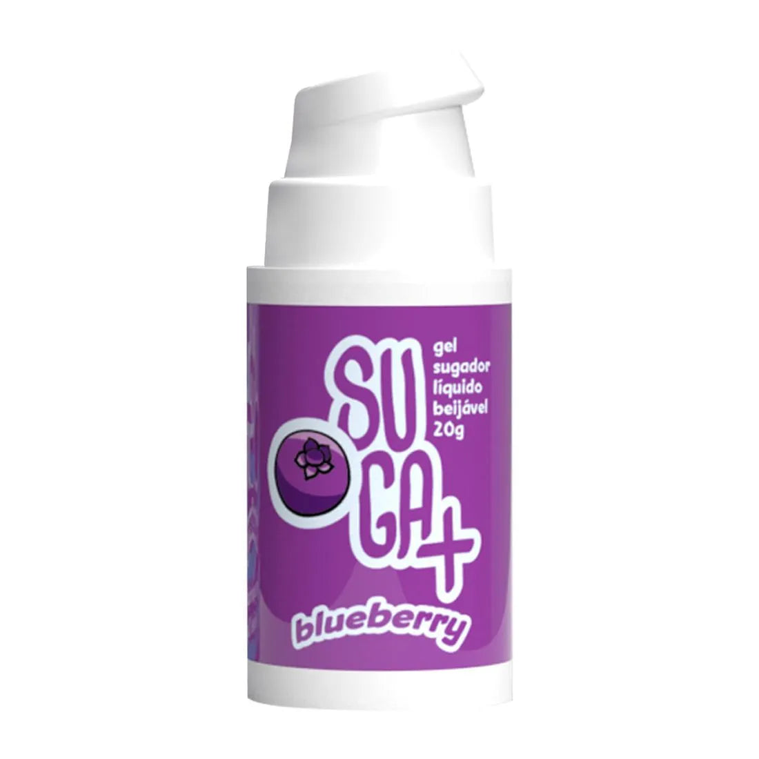 Suga + Sugador Liquido Excitante Unissex Beijável  15g