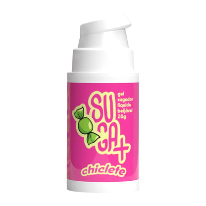 Suga + Sugador Liquido Excitante Unissex Beijável  15g