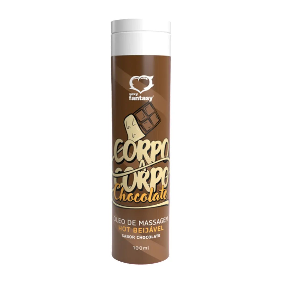Óleo de Massagem Beijável Corpo a Corpo 120ml
