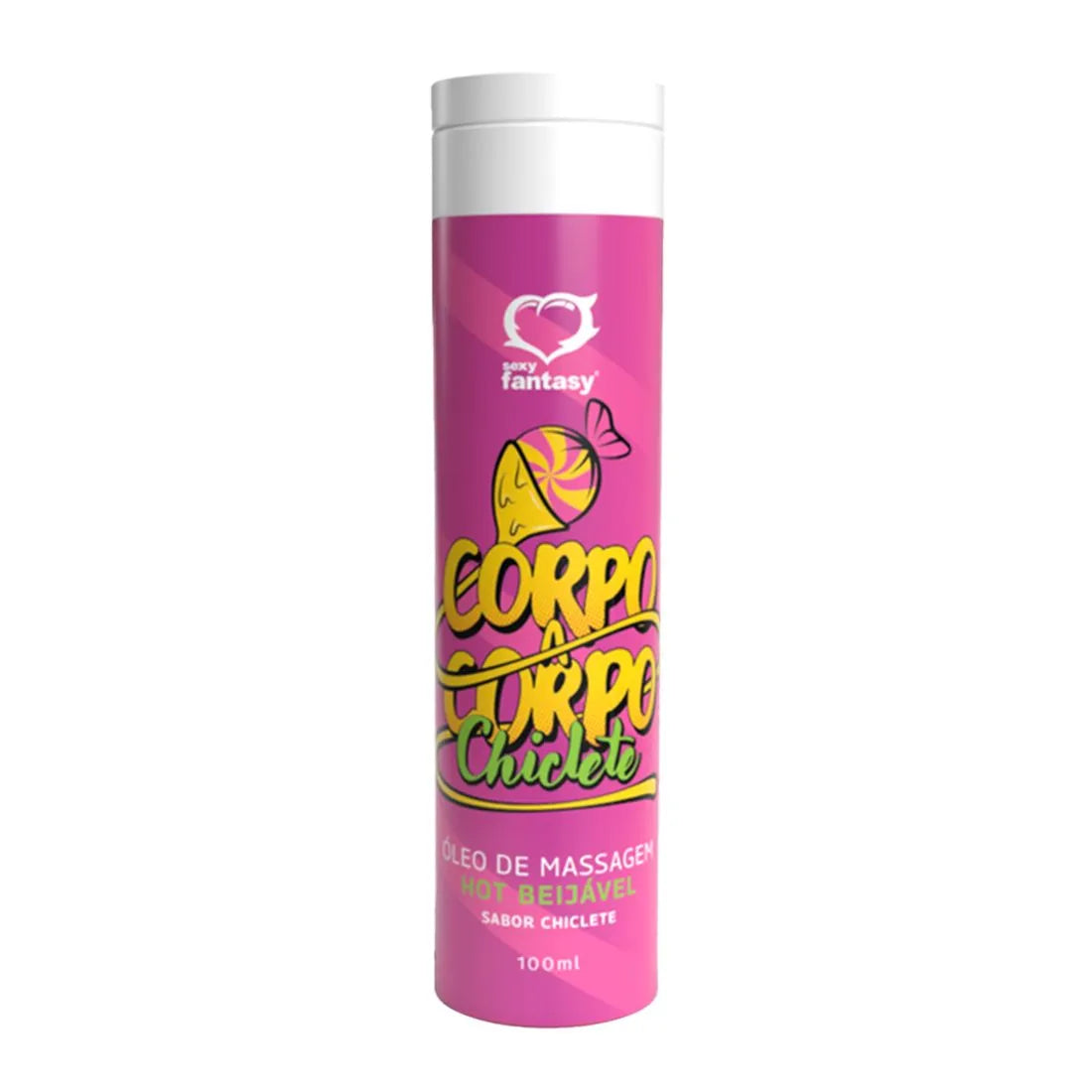 Óleo de Massagem Beijável Corpo a Corpo 120ml