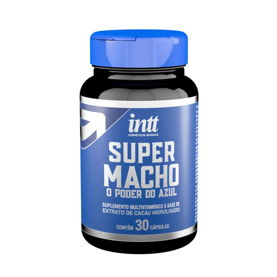 Kit Super Macho com 1 Super Macho com 30 Cápsulas e 1 Super Macho Gel 17 ml Intt