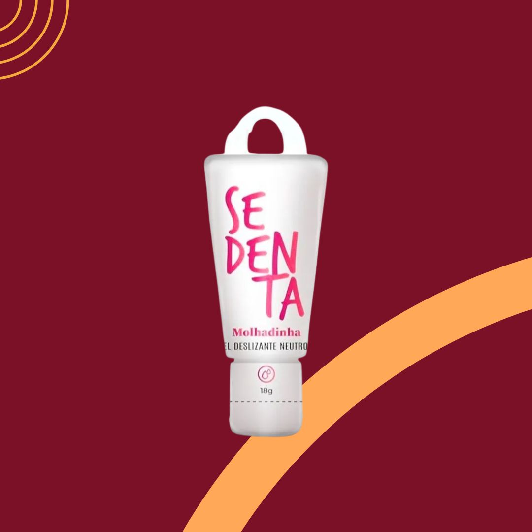 Gel Comestível Lubrificante Intimo Neutro Sedenta Molhada  18g