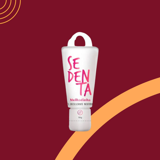 Gel Comestível Lubrificante Intimo Neutro Sedenta Molhada  18g