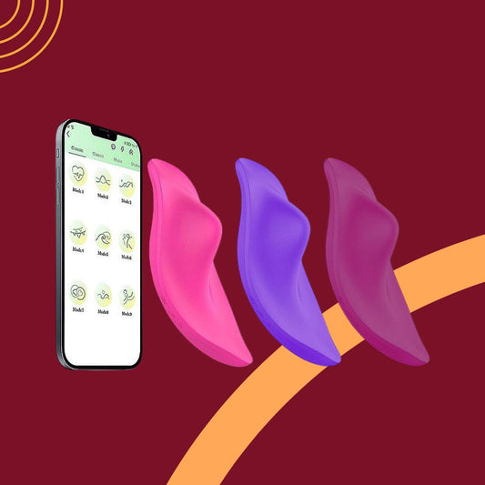 Vibrador de Calcinha Love com controle por APP