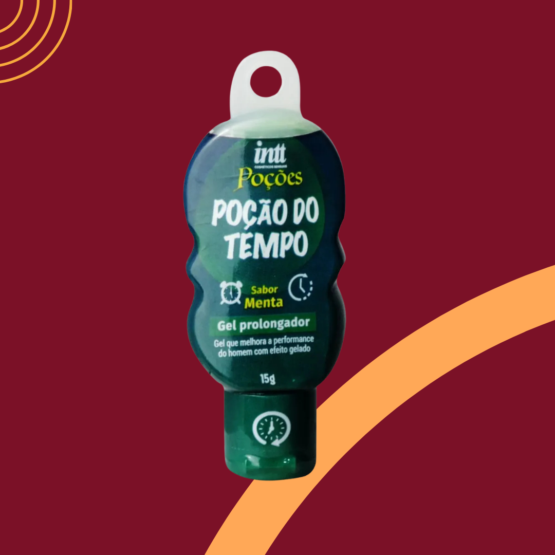 Poção do Tempo Gel Prolongador Masculino 15g Linha Poções Intt