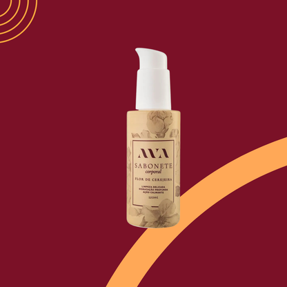 Sabonete Corporal com Aroma de Flor de Cerejeira e Ação Calmante 120ml AVA