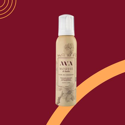 Mousse de Banho com Aroma de Flor de Cerejeira e Textura de Chantilly 150ml AVA