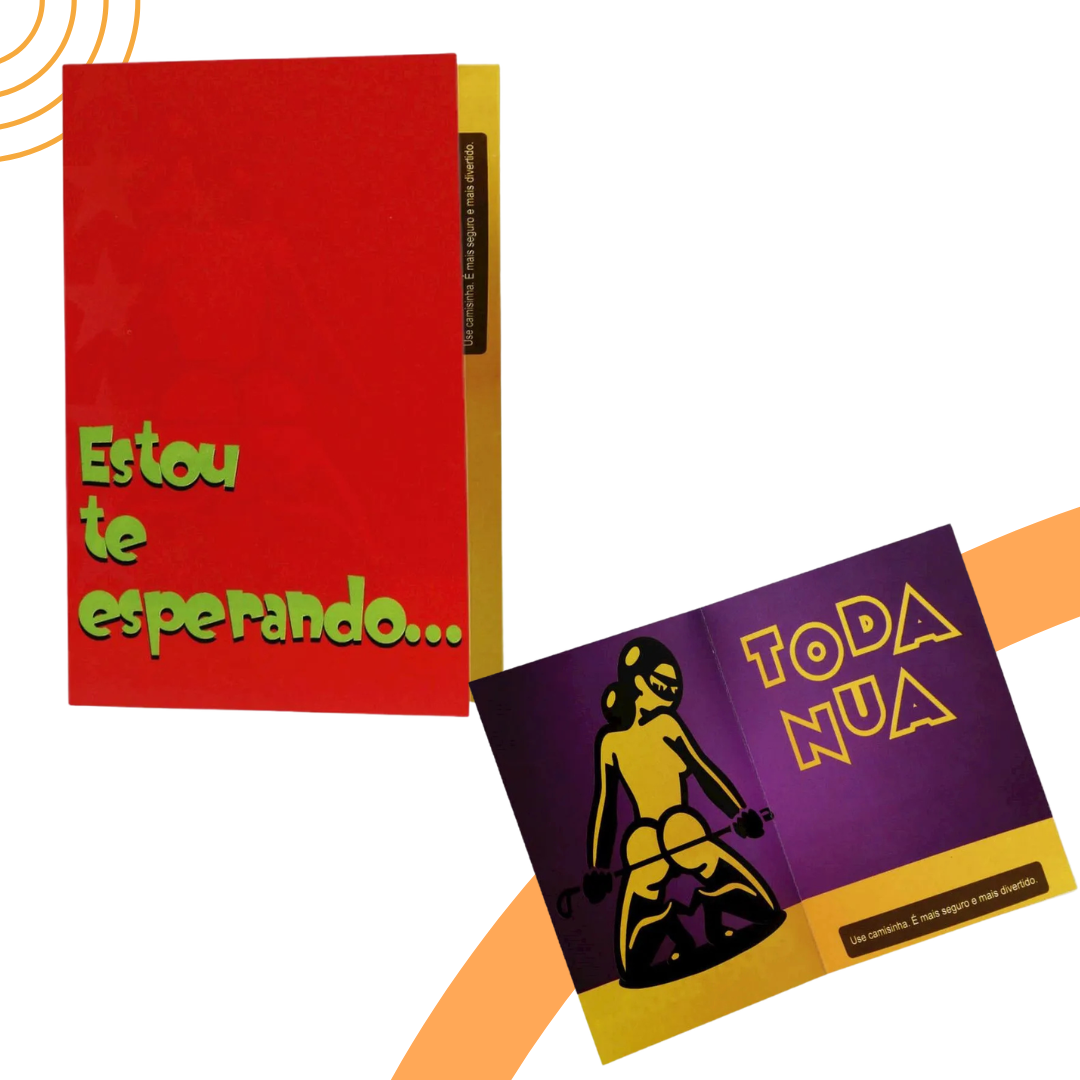 Cartão de Aniversário Engraçado Menu dos Prazeres