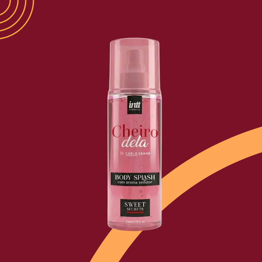Cheiro Dela Body Splash com Aroma Sedutor Linha Sweet Secrets By Carla Geane 230ml