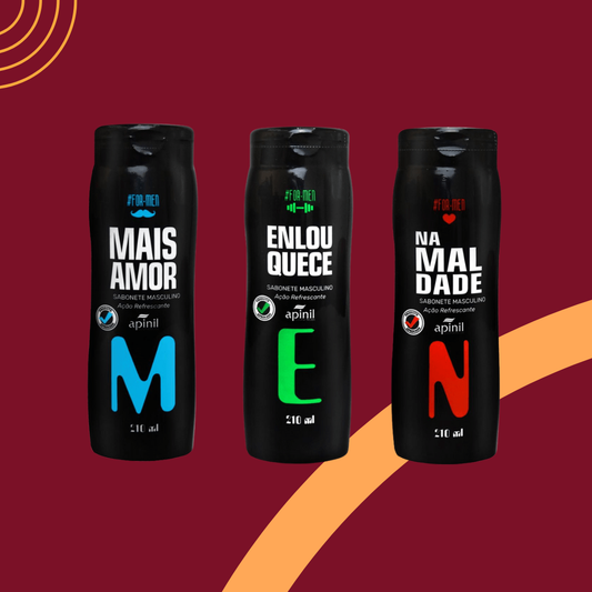 Sabonete Liquido Masculino 200ml Apinil
