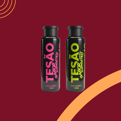 Tesão Sabor Energético Afrodisíaco Natural 10ml Sexy Fantasy
