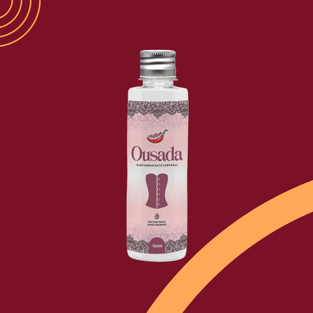 Ousada Óleo Hidratante Corporal 140ml Chillies