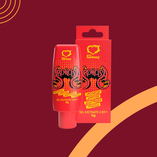 Ardilosa Gel Excitante 4 em 1 Aquece Excita Eletriza e Pulsa 15g Sexy Fantasy