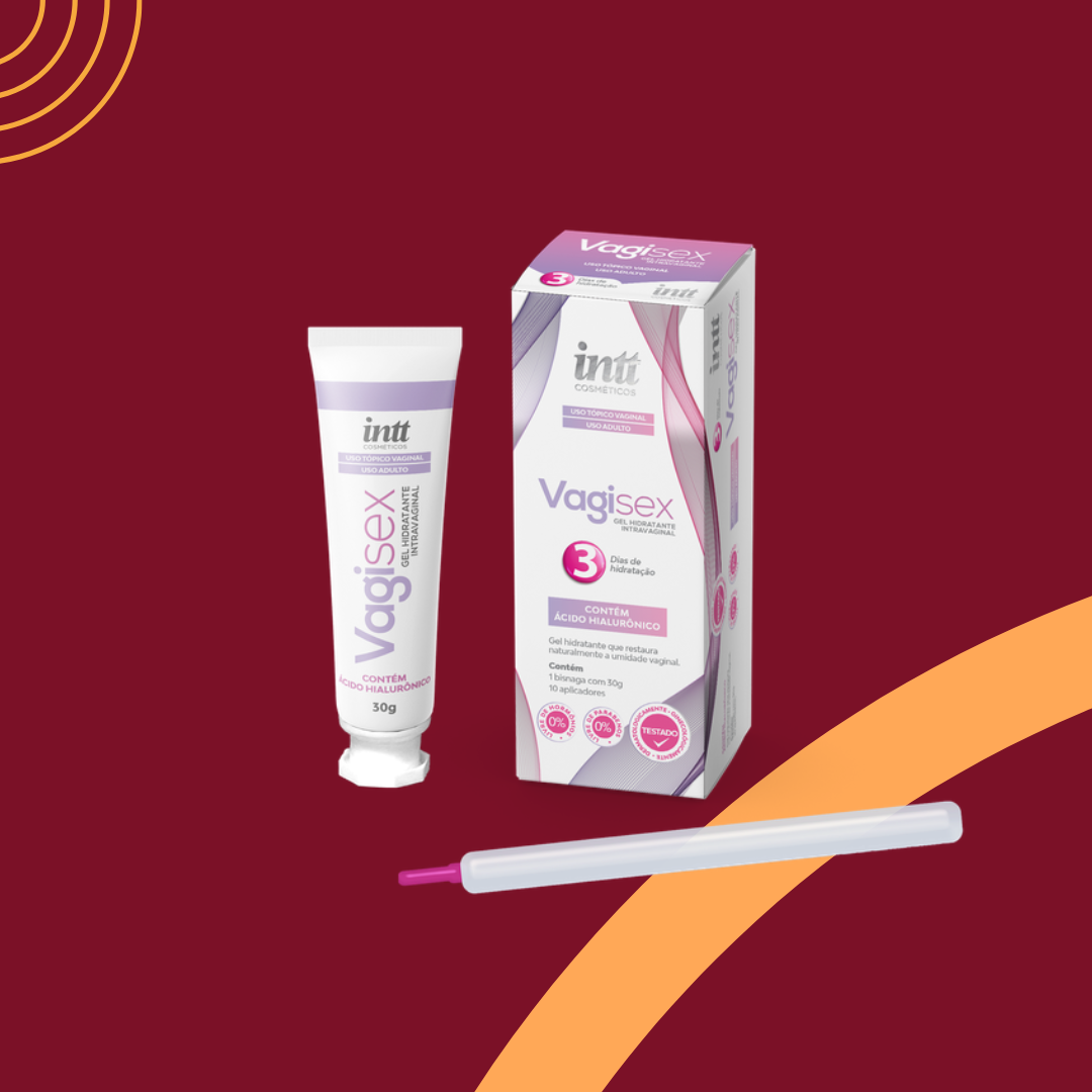 Vagisex Gel Lubrificante Hidratante Intravaginal 30g Intt