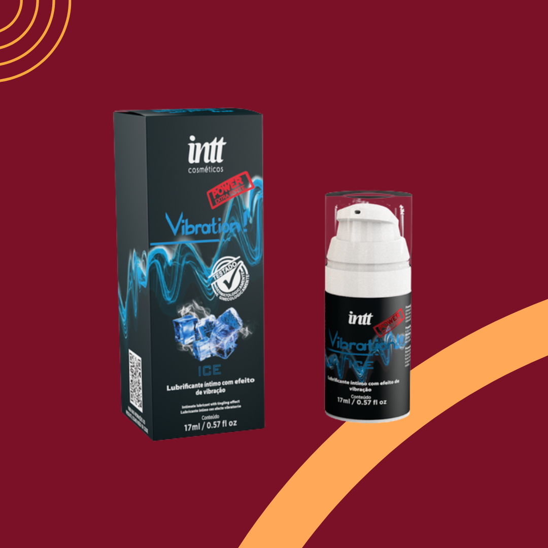 Vibration Gel Excitante que Vibra Power Extra Forte Sabor Ice 17ml