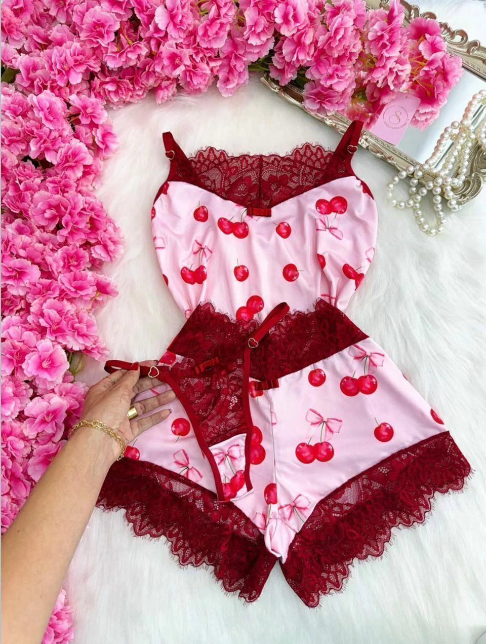 BABY DOLL FRAN ENCANTO RENDA PARIS