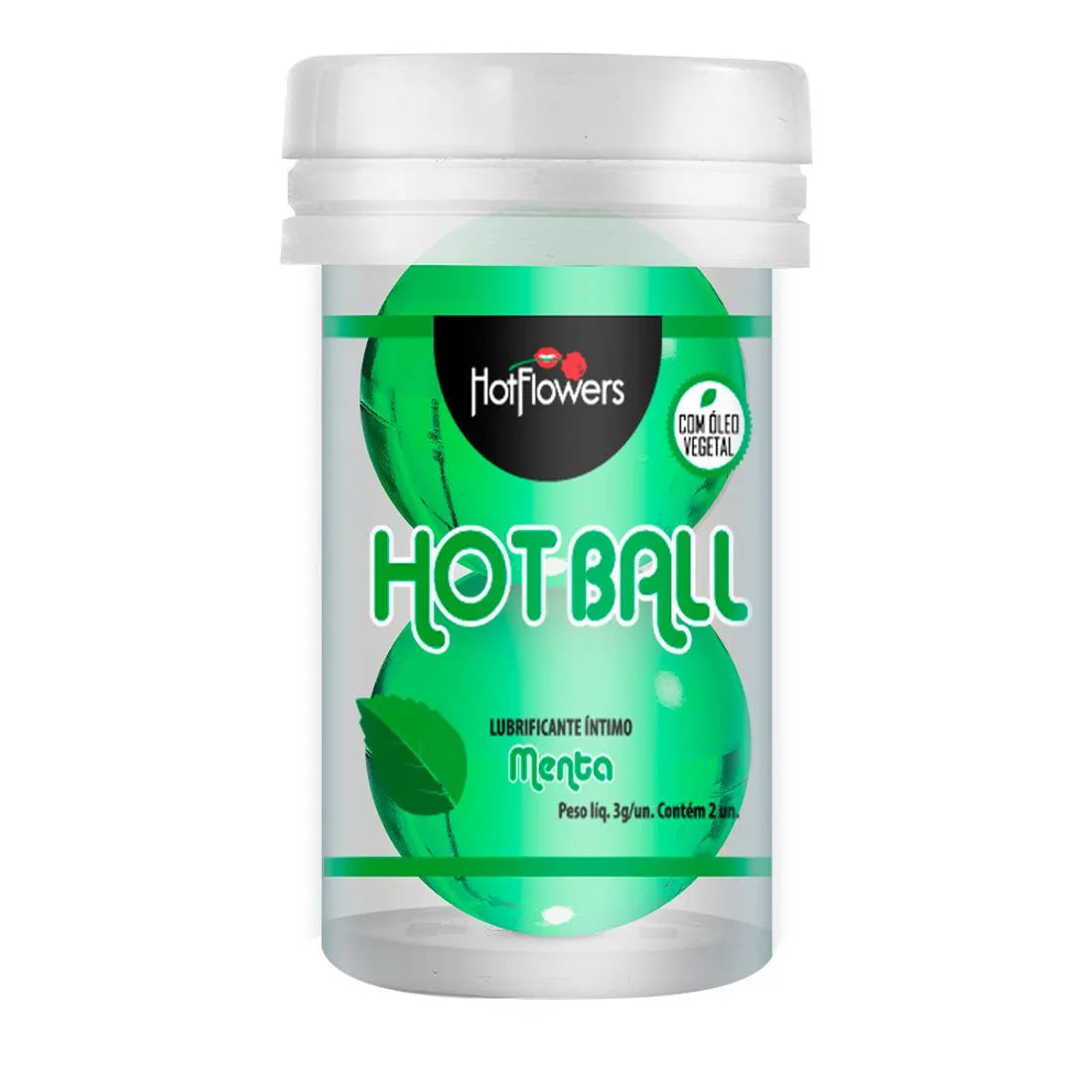 Bolinha Hot Ball Beijável 2 Cápsulas