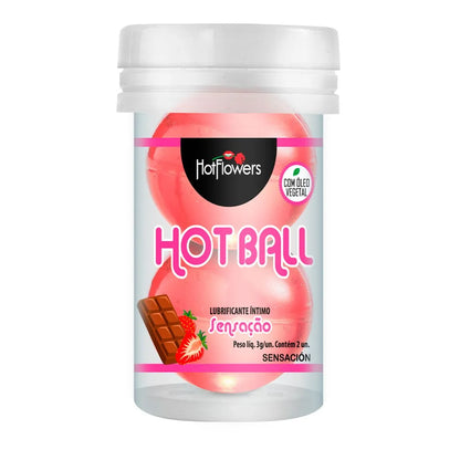 Bolinha Hot Ball Beijável 2 Cápsulas