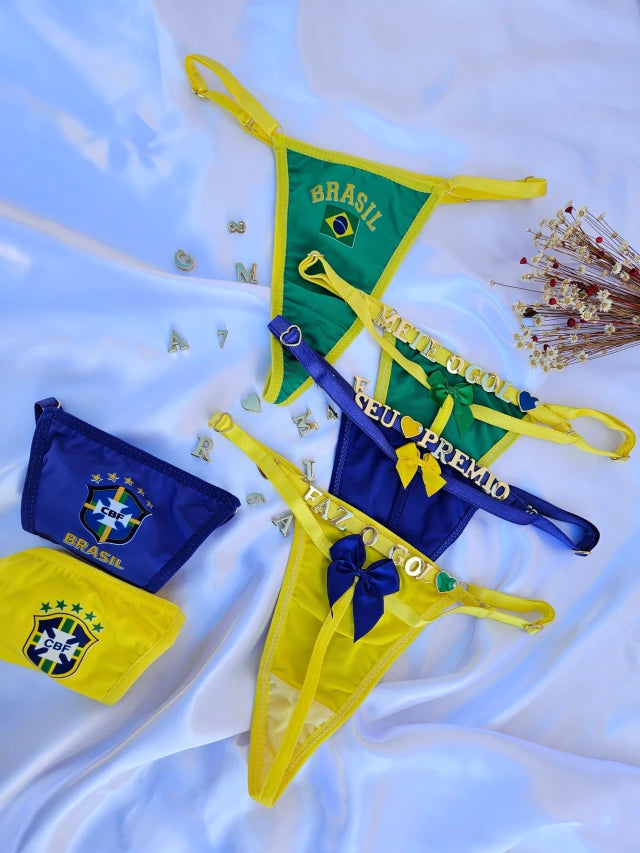 Calcinha  Fio Brasil (NÃO ACOMPANHA LETRAS)